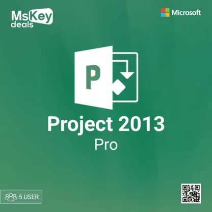 Microsoft Project pro 2013 5 user